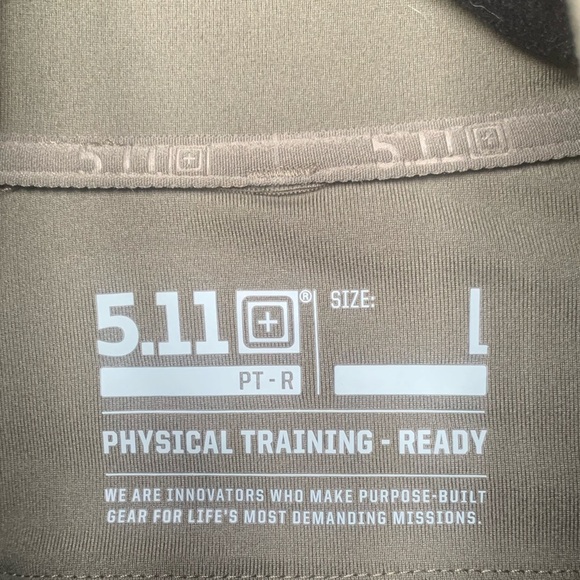 5.11 Tactical Mens PT-R Catalyst Pro Pullover Sweatshirt Ranger Green Large NWT - Picture 6 of 14
